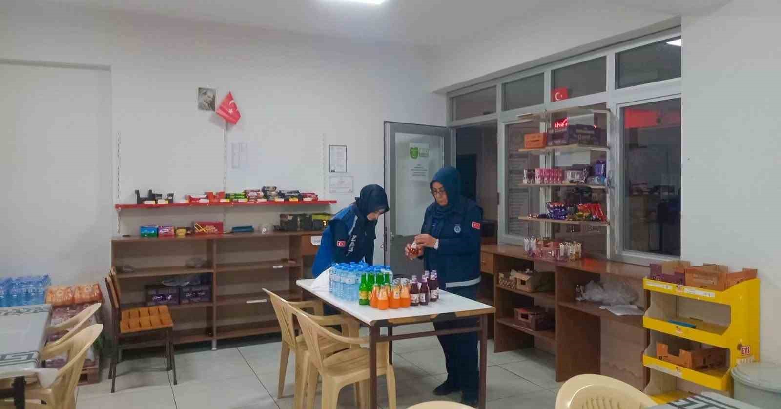 Erzincan&rsquo;da okul kantinlerinde denetim yapıldı