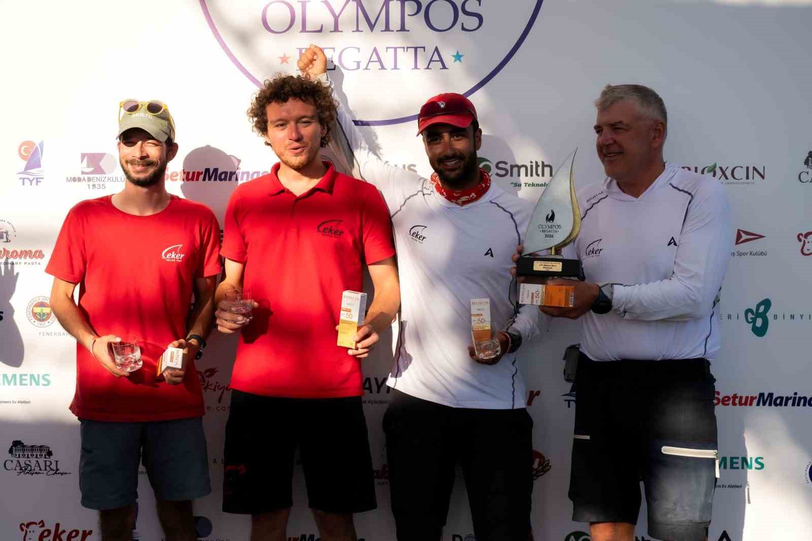 TAYK-Eker Olympos Regatta’nın şampiyonları ödüllerini aldı