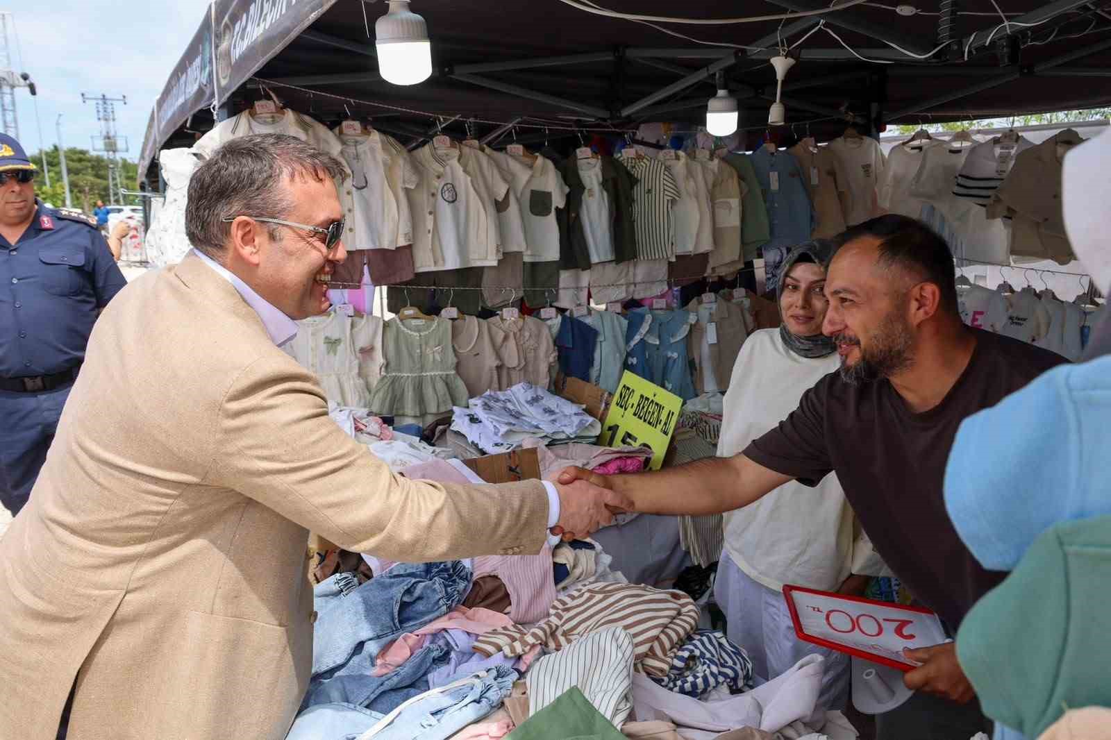 Vali S&ouml;zer G&ouml;lpark Fest&rsquo;te incelemelerde bulundu