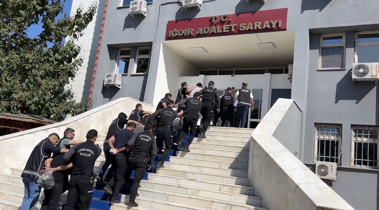 Iğdır merkezli 7 ilde suç örgütü operasyonu: 6 kişi tutuklandı
