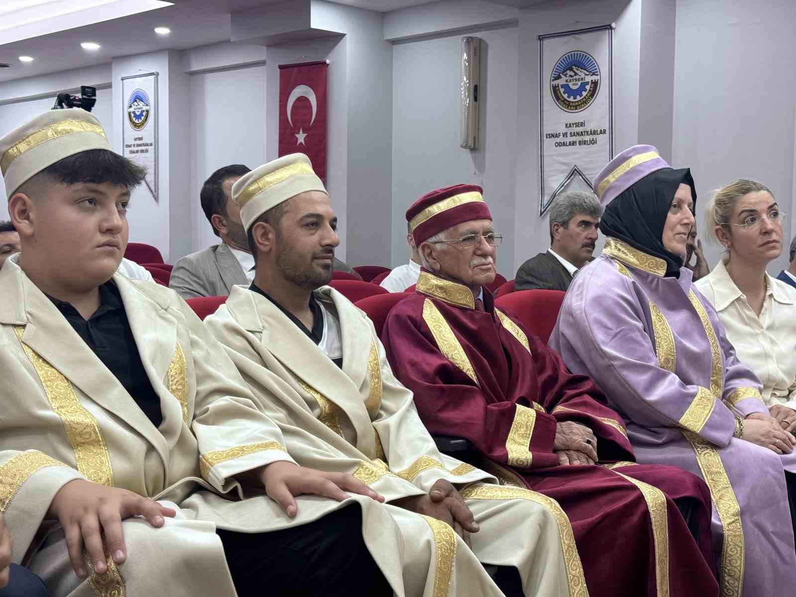 Kayseri&rsquo;nin ilk &lsquo;Ahi Bacısı&rsquo; se&ccedil;ildi