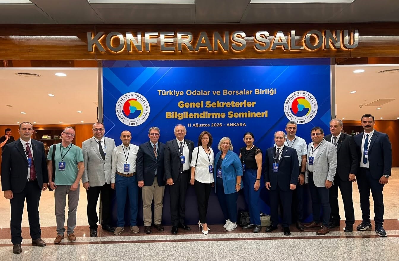 Edremit Ticaret Odası Genel Sekreteri Akgün, TOBB seminerine katıldı