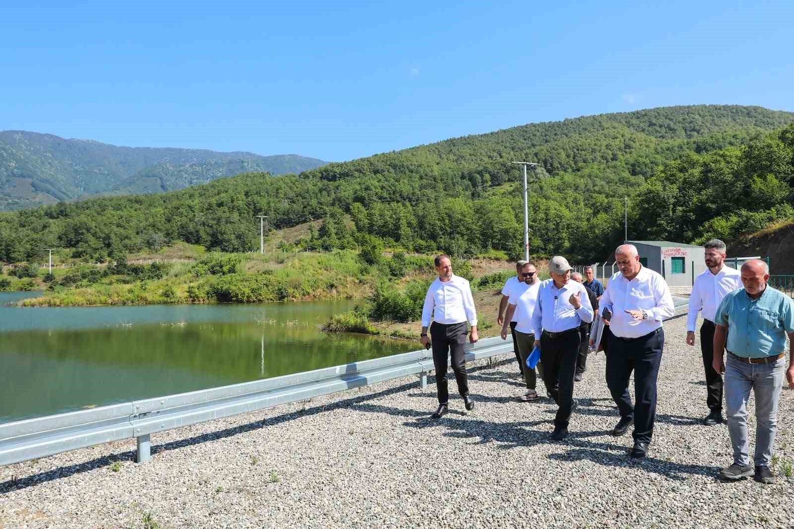 Düzce’de yeni gölet turizme kazandırılacak