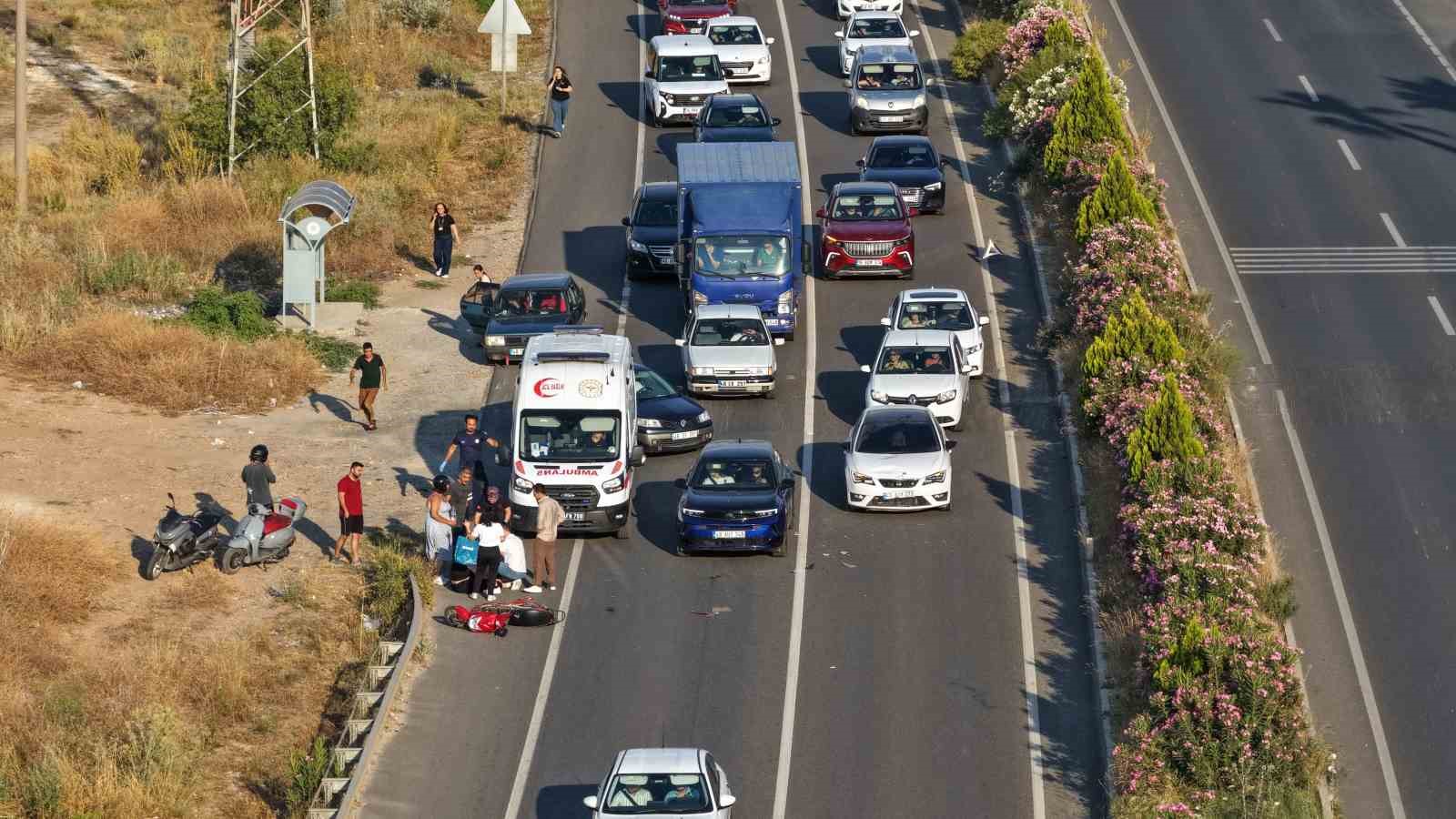 Muğla’da trafik kazası: 1 yaralı