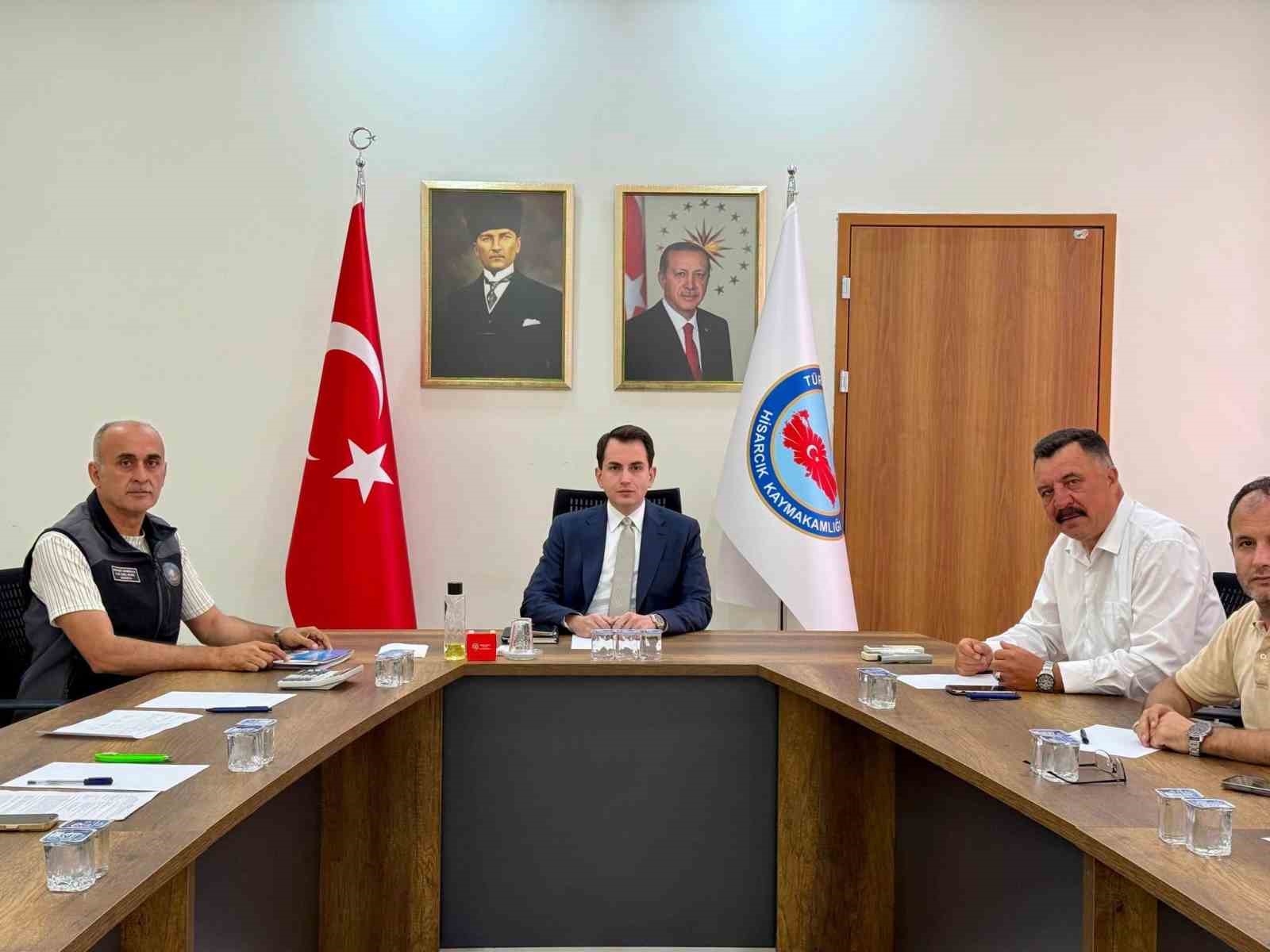 Hisarcık Alınören köyü altyapı yatırımı için ihale yapıldı