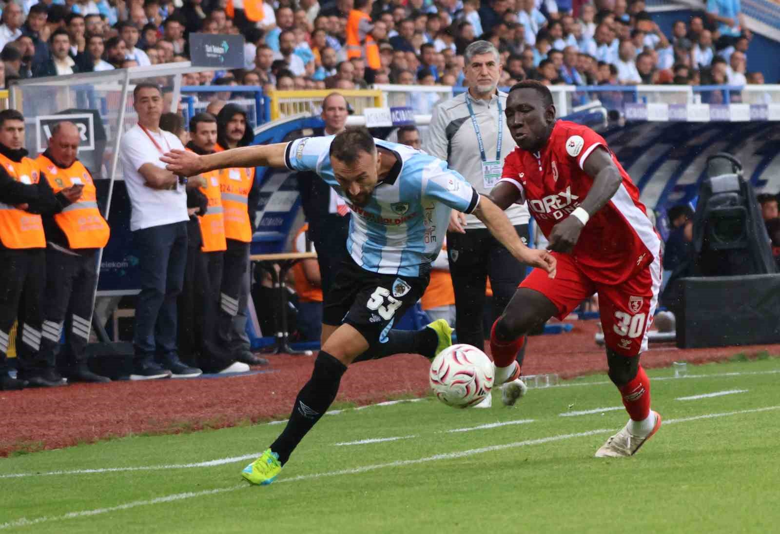 Trendyol Süper Lig: Erzurumspor FK: 1 - Samsunspor: 0 (İlk yarı)