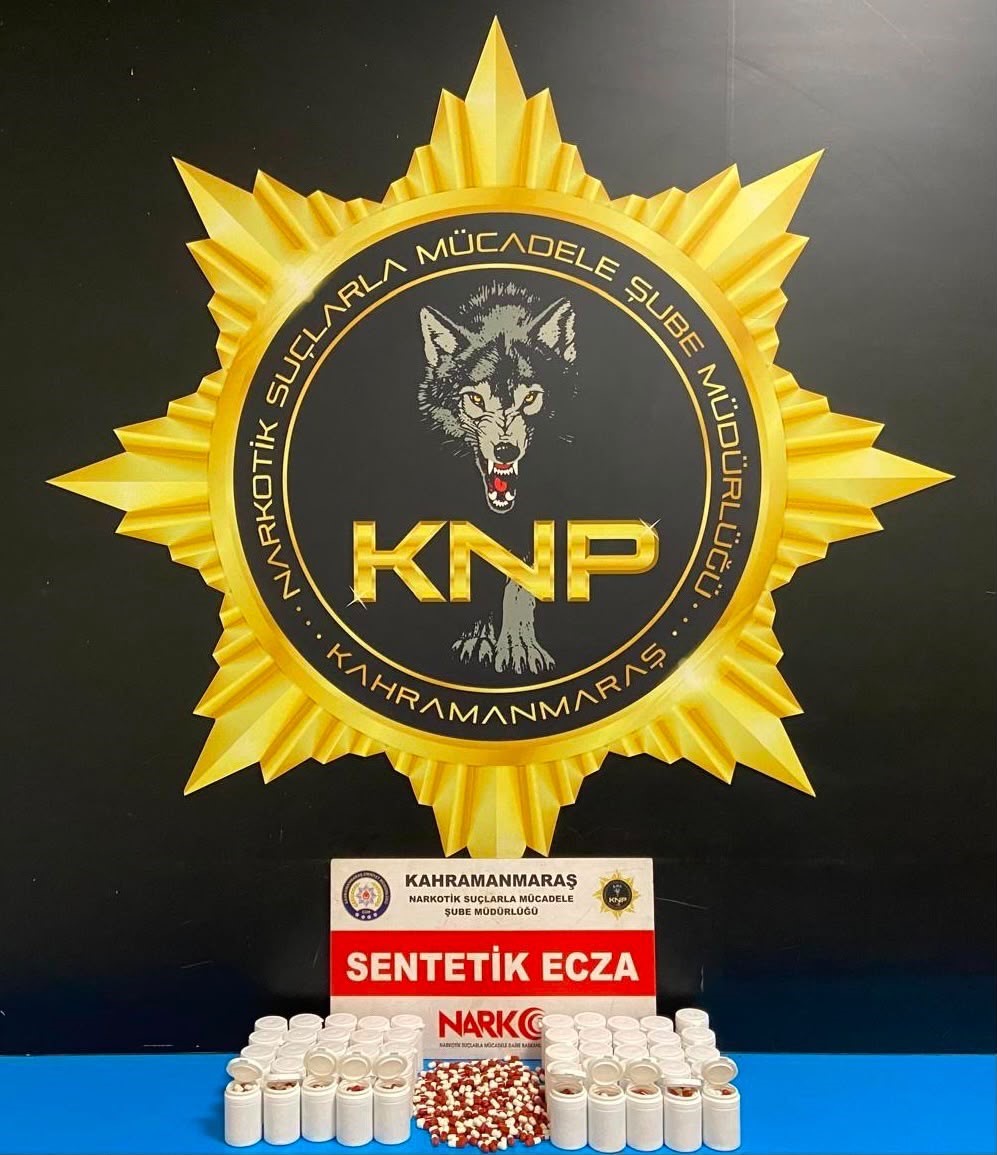 Kahramanmaraş’ta uyuşturucu operasyonlarında 6 tutuklama