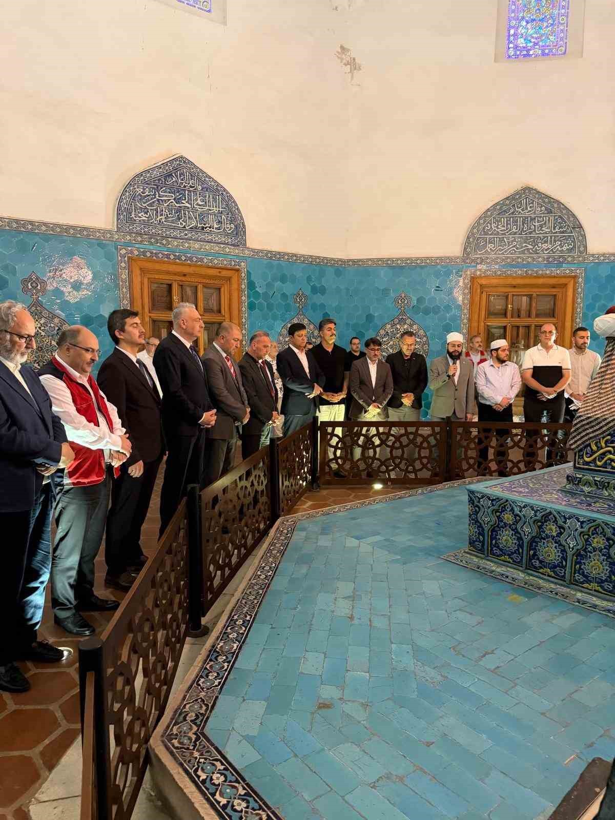 Bursa&rsquo;da Sultan &Ccedil;elebi Mehmed Han, vefatının 605. yılında dualarla anıldı