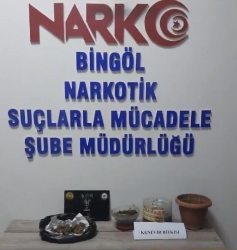 Bingöl’de kaçakçılık ve uyuşturucu operasyonu