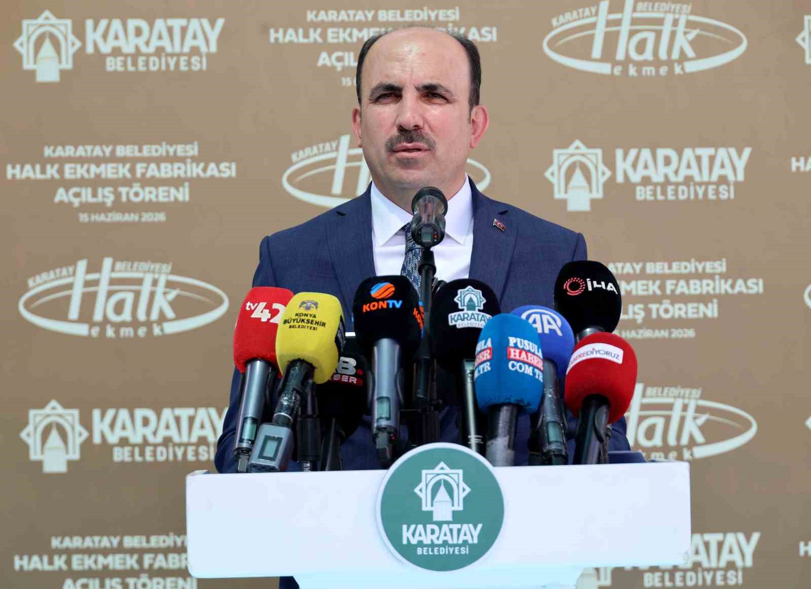 Türkiye’ye örnek tesis Karatay’da hizmete açıldı