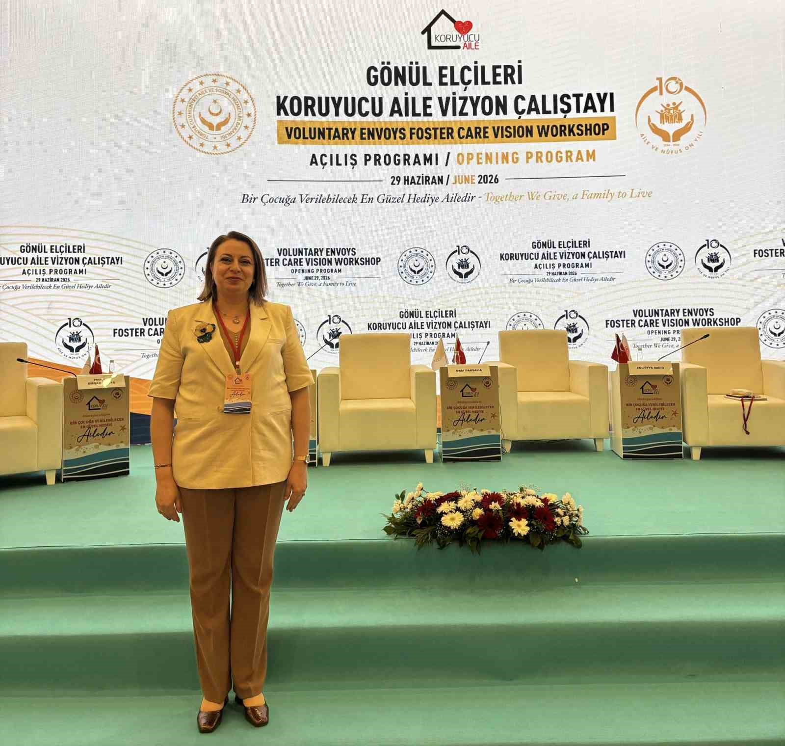Doç. Dr. Şenay Yılmaz, ’Gönül Elçileri Koruyucu Aile Vizyon Çalıştayı’na katıldı