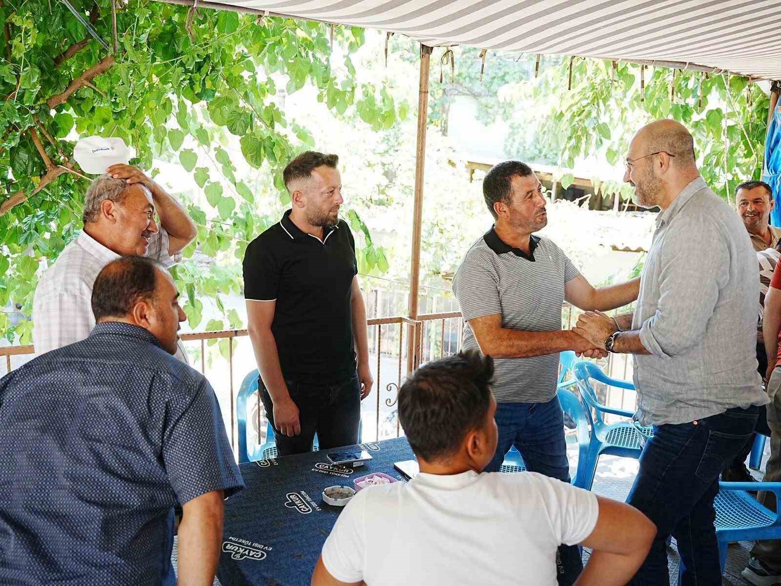 Başkan Zencirci Meşeli Mahallesi’nde vatandaşlarla buluştu
