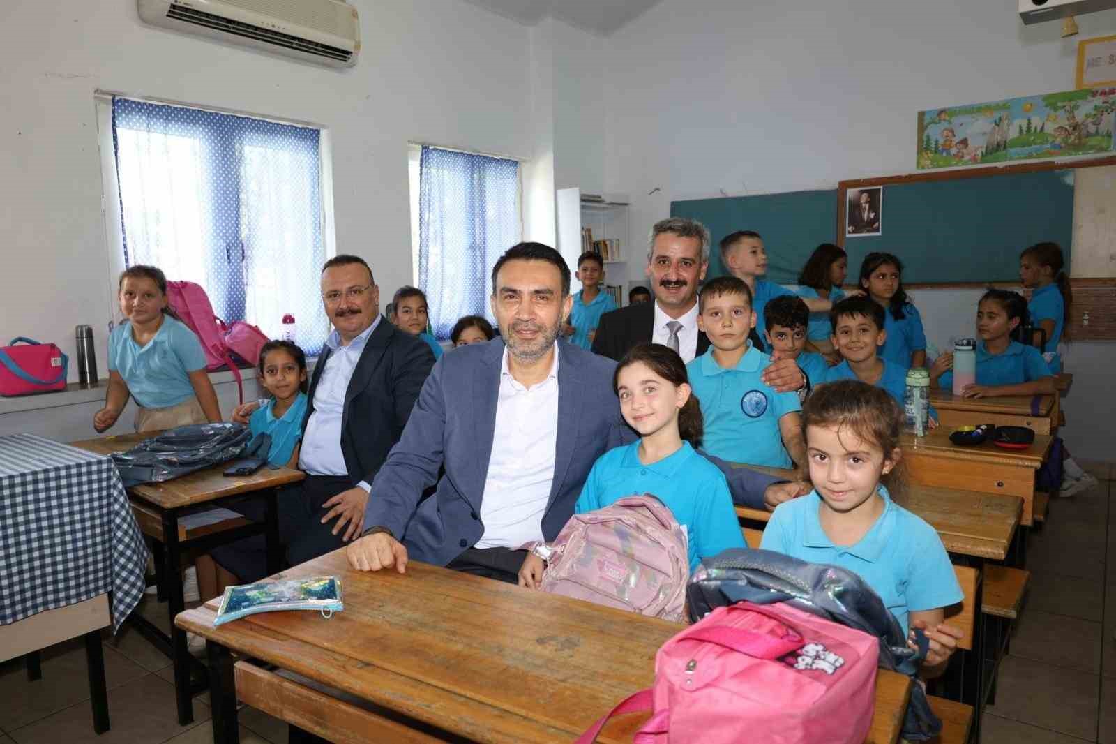 Başkan Aldemir, öğrencilerin heyecanına ortak oldu