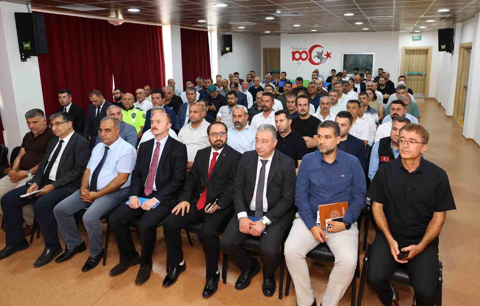 Adıyaman&rsquo;da "Halk ve G&uuml;venlik" toplantıları başladı