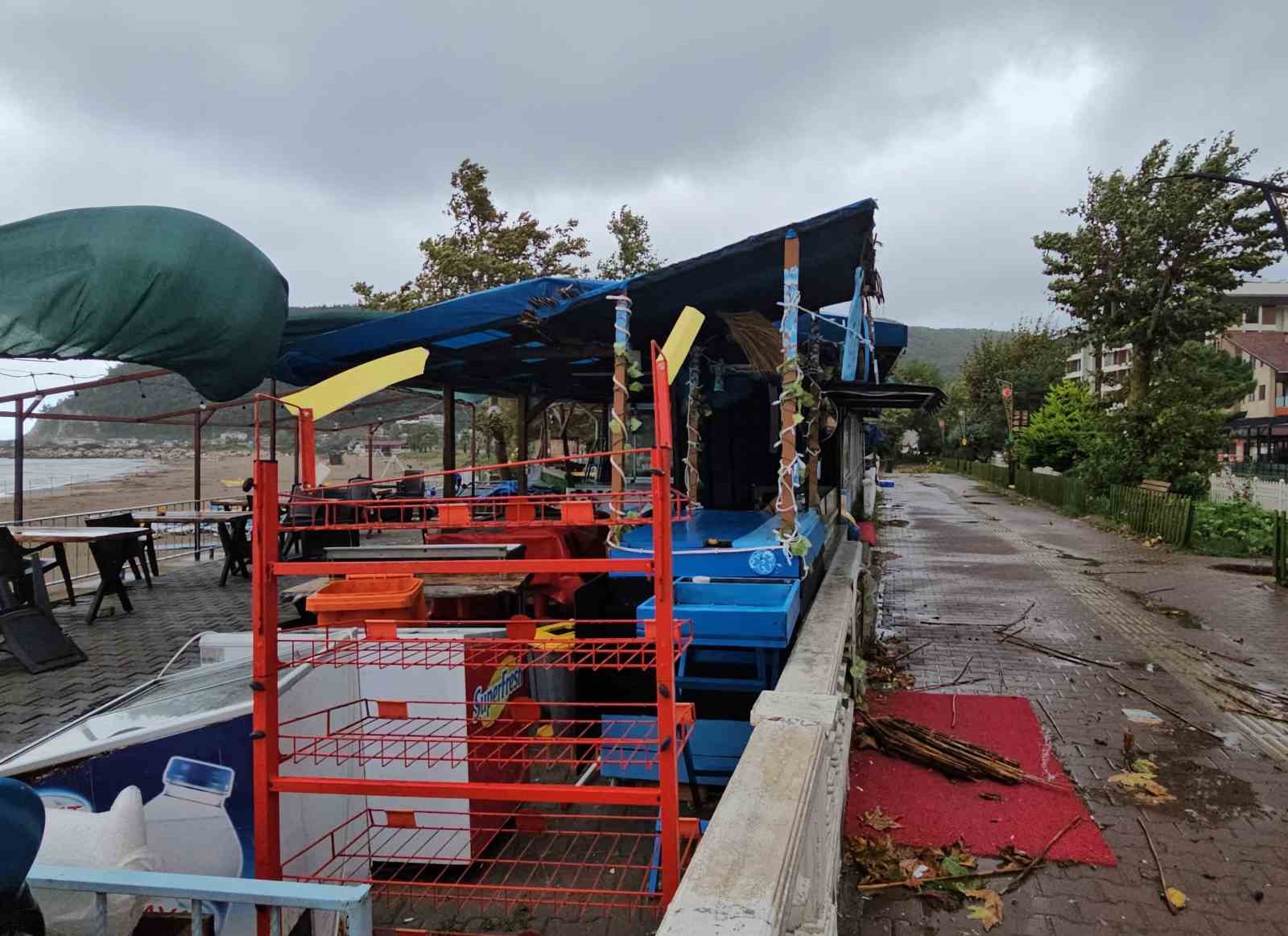 Kastamonu’da fırtına etkili oldu