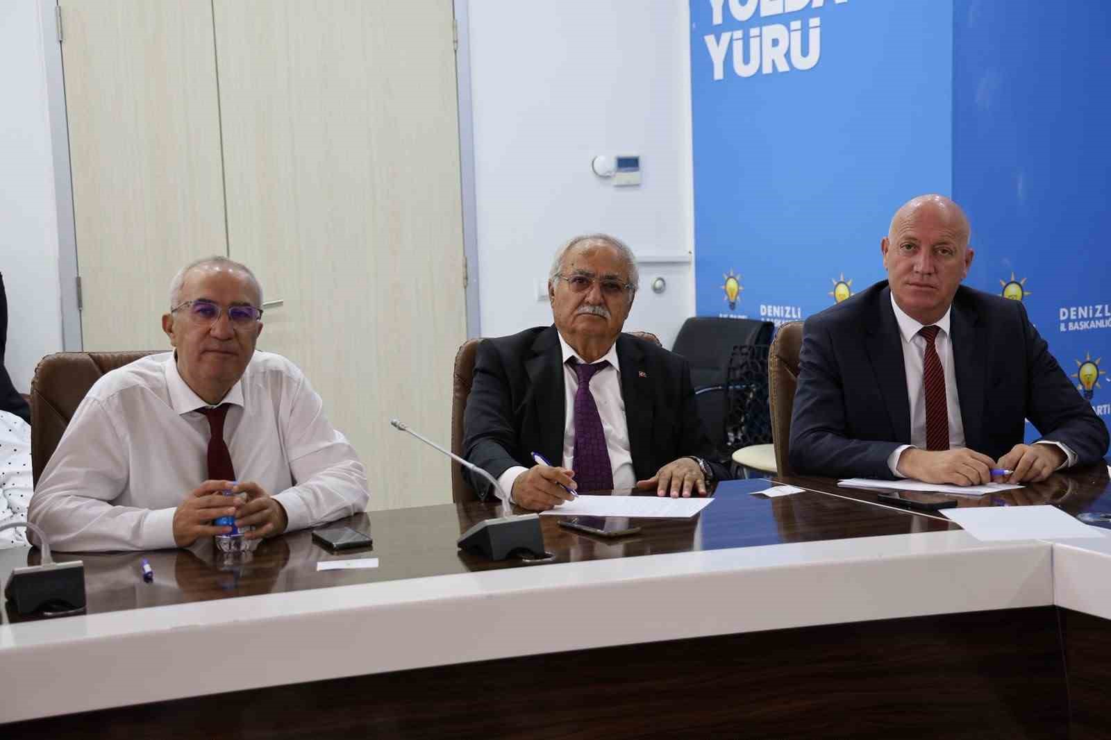 AK Parti’den Denizli’de güçlü istişare ve değerlendirme toplantısı
