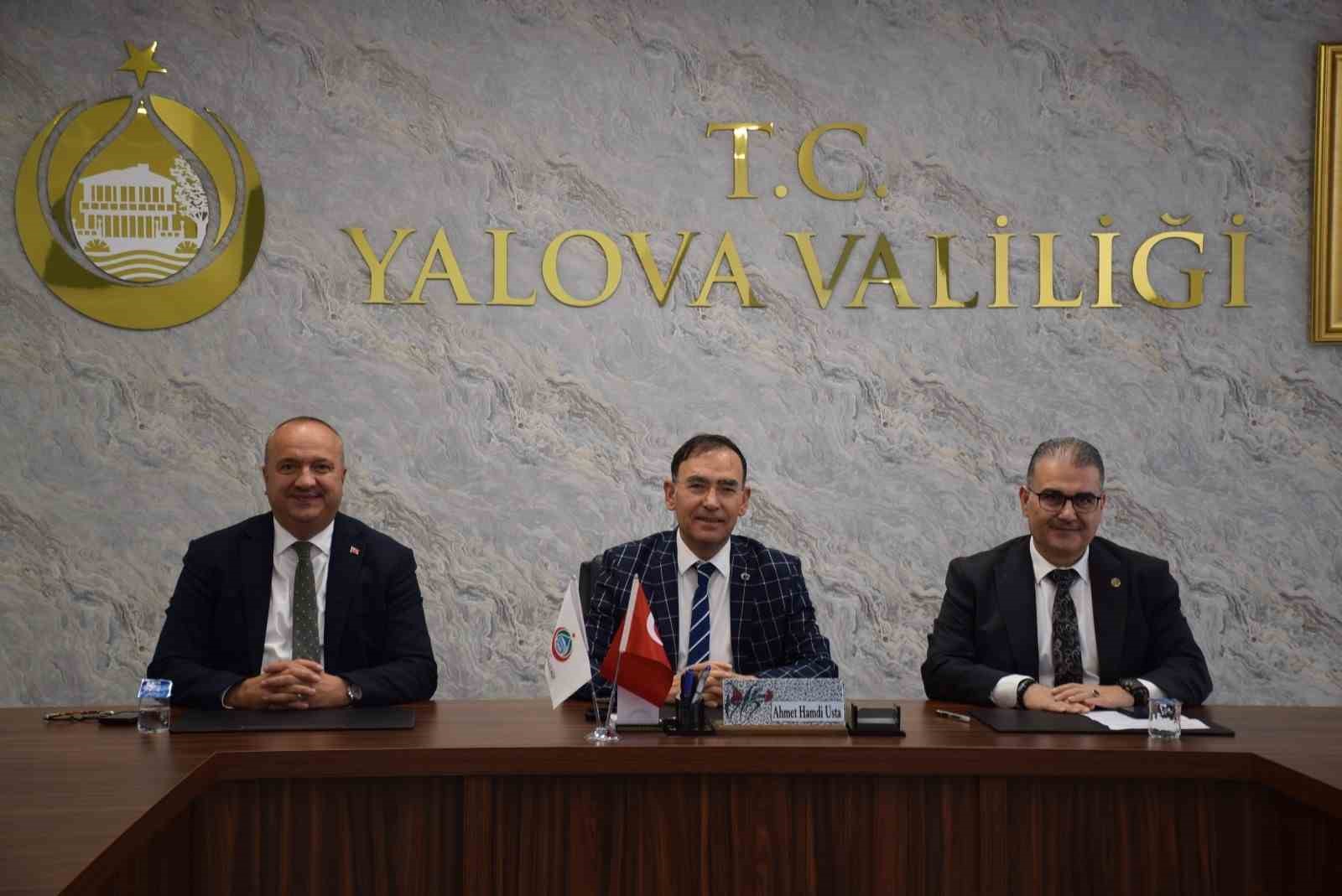 Yalova’nın turizm fuarlarındaki yeri ve tanıtım stratejisi değerlendirildi