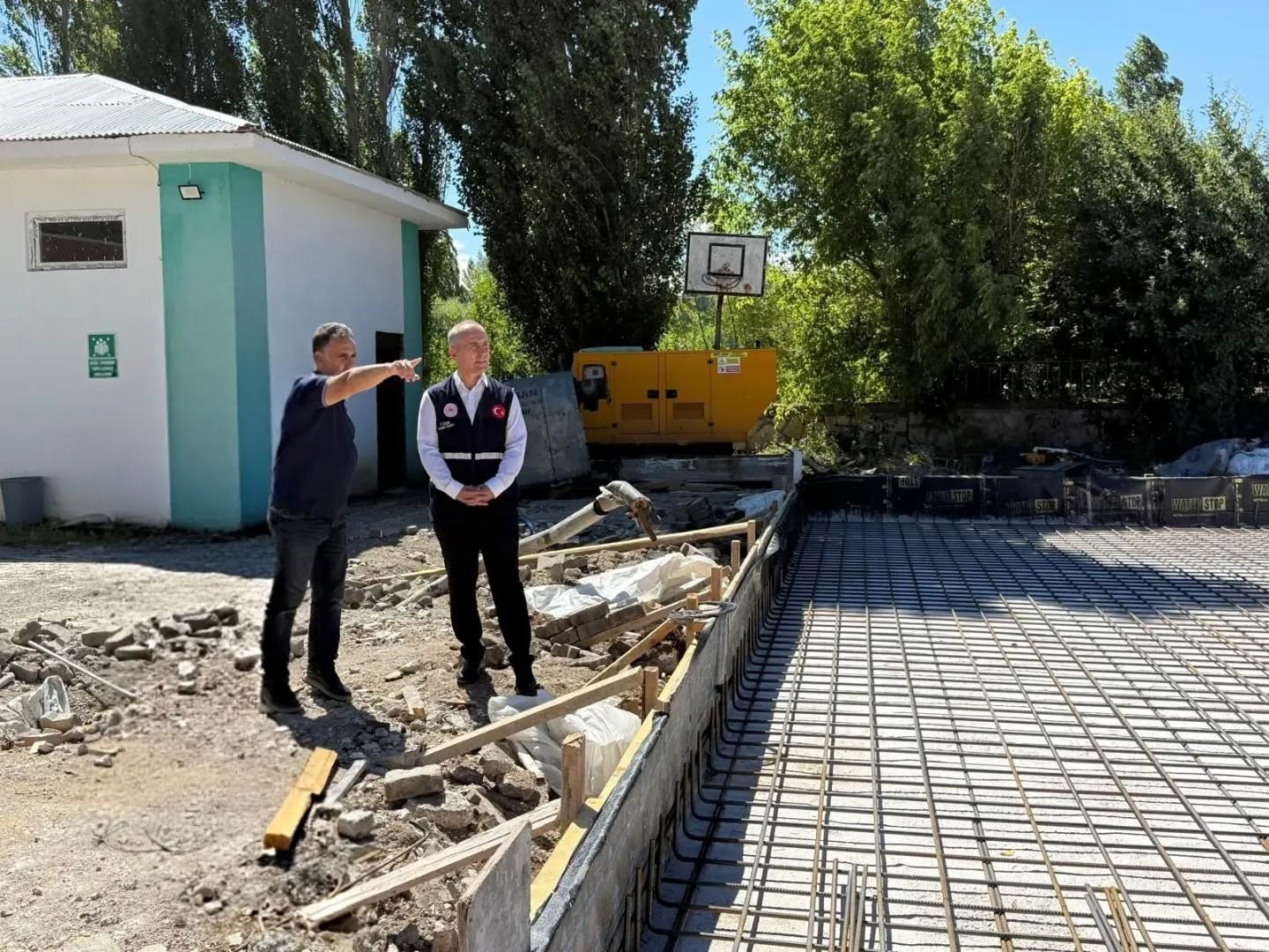 Bayburt’ta kamu yapılarındaki çalışmalar yerinde incelendi