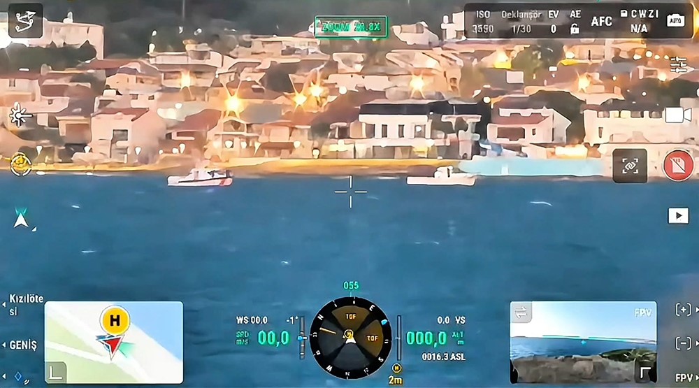 İzmir’de yasa dışı trol avcılığına dron’lu suçüstü