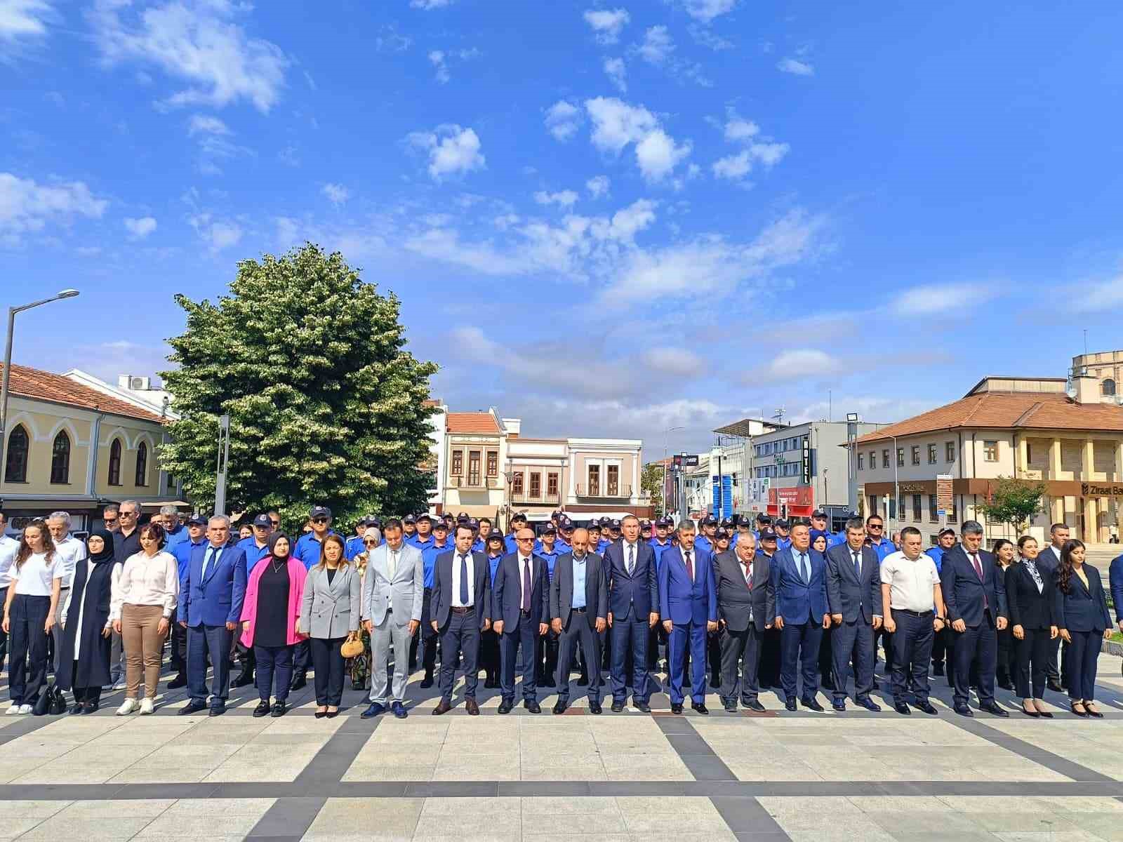 Edirne’de adalet hizmetlerinin emektarları unutulmadı