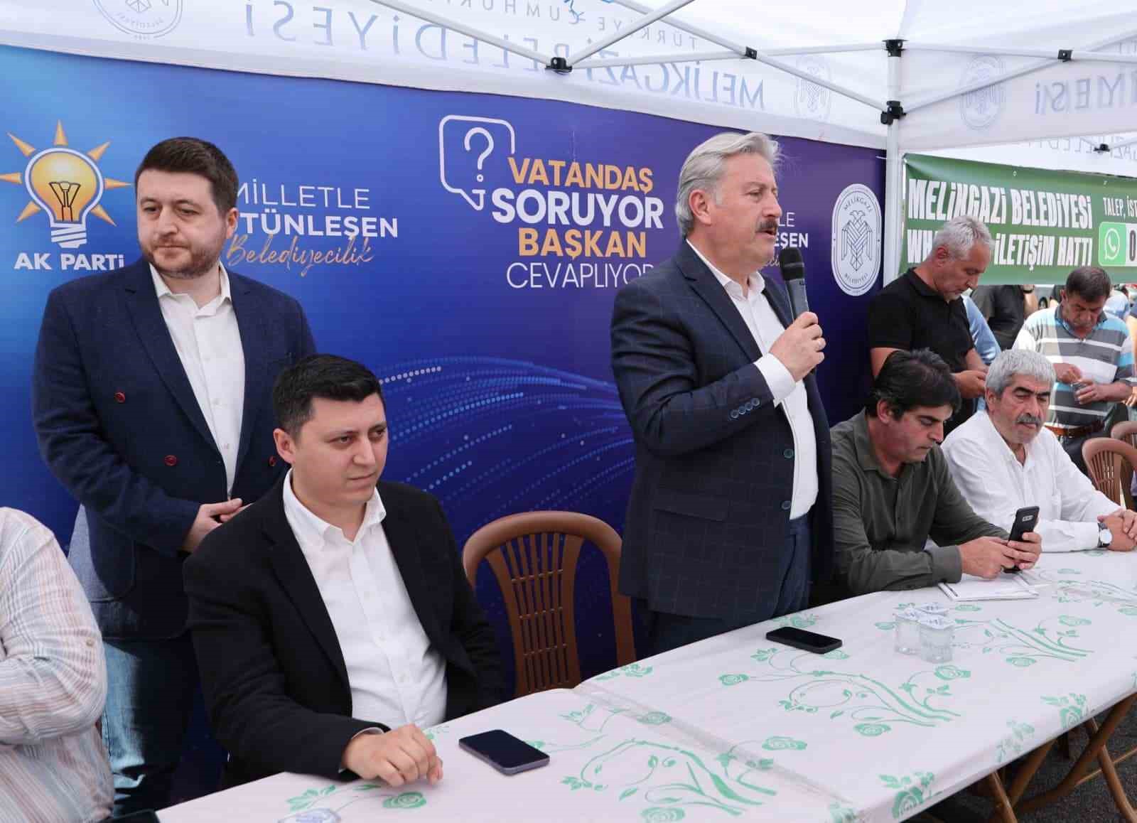 Başkan Palancıoğlu, Yeniköy Mahalle sakinlerini dinledi