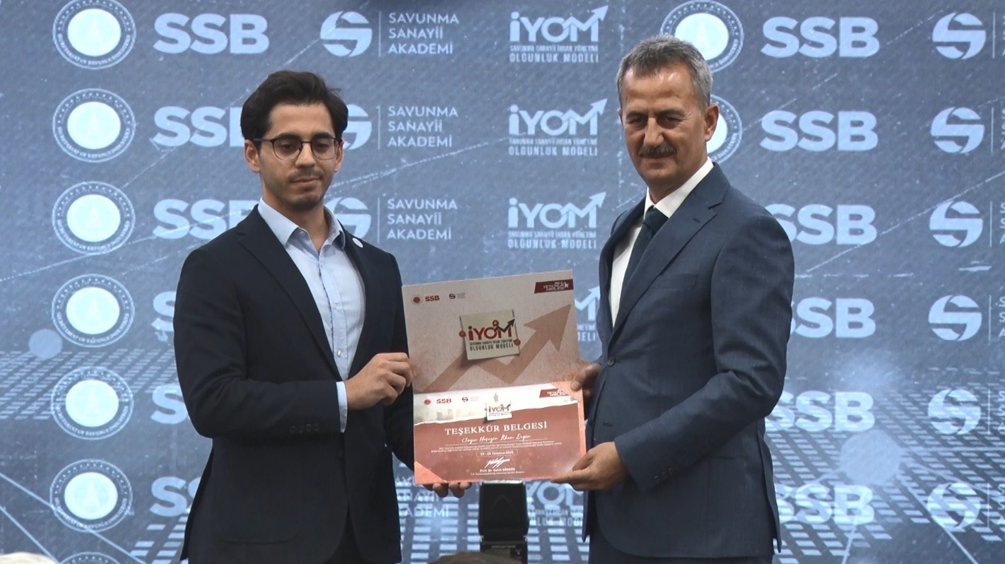 Savunma Sanayii Başkanı G&ouml;rg&uuml;n: "İYOM, 36 savunma sanayii şirketimizden 90 insan y&ouml;netimi uzmanının katkısıyla ger&ccedil;ekleştirildi"