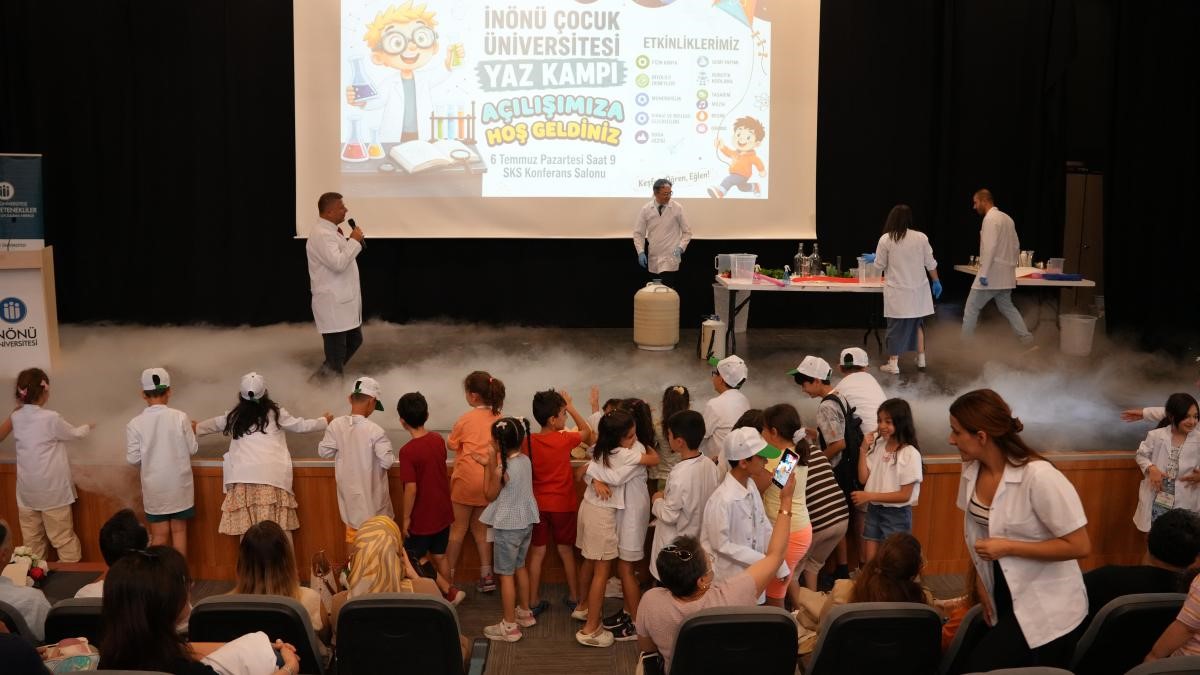İnönü Üniversitesi’nde bilim yaz kampı başladı