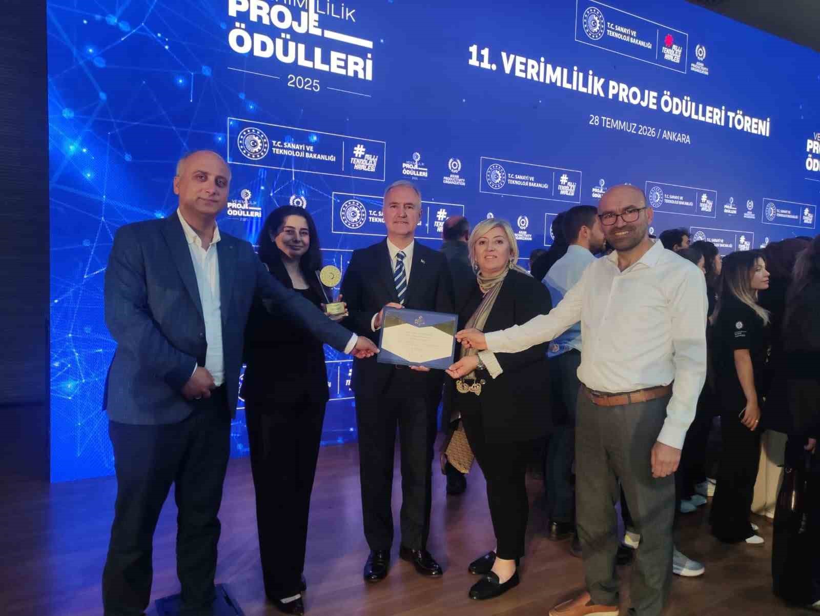 İneg&ouml;l Belediyesi&rsquo;nin "Yalın Belediyecilik" projesine bakanlıktan verimlilik &ouml;d&uuml;l&uuml;