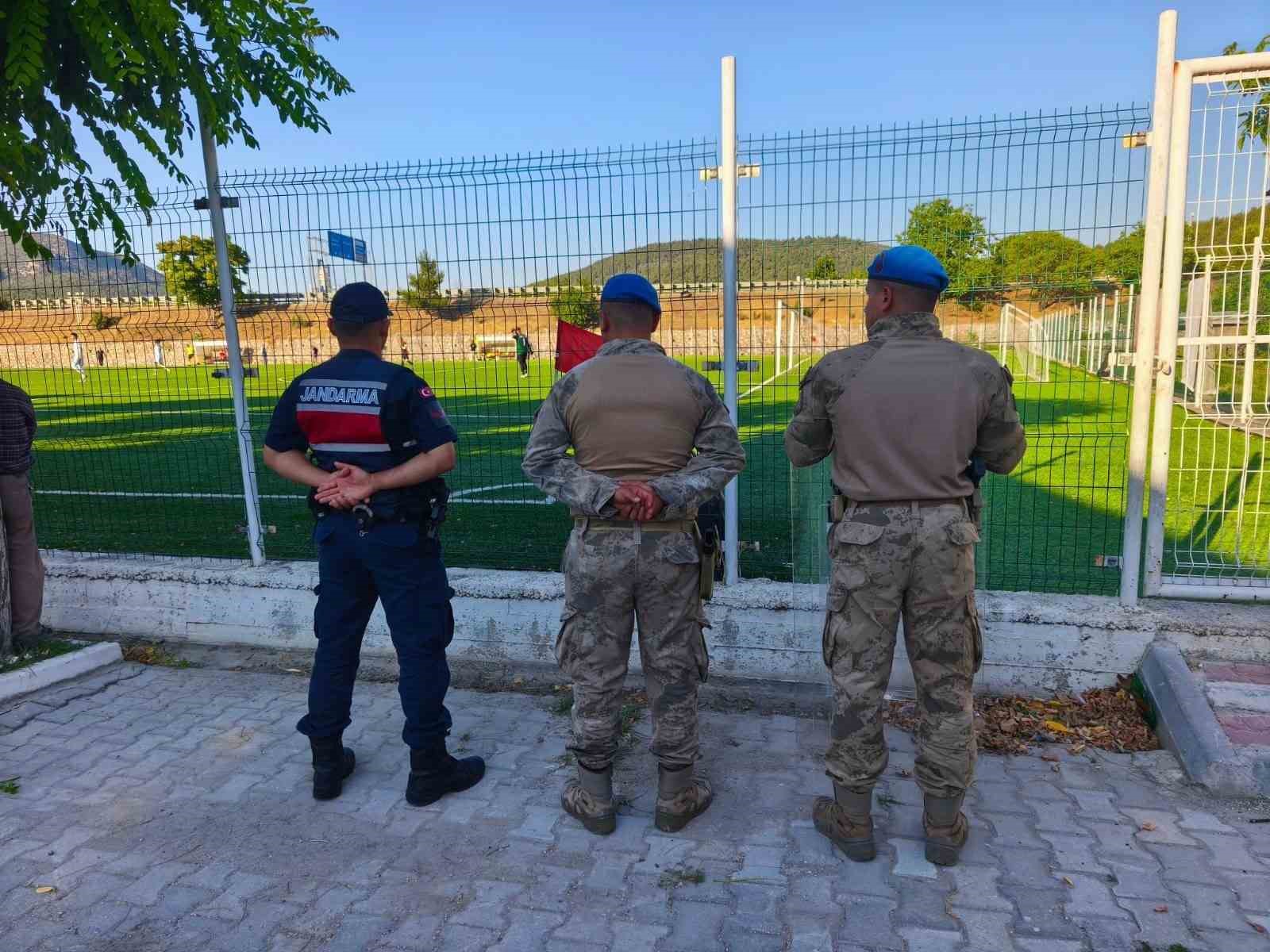 Futbol müsabakalarında jandarmadan üst düzey tedbir