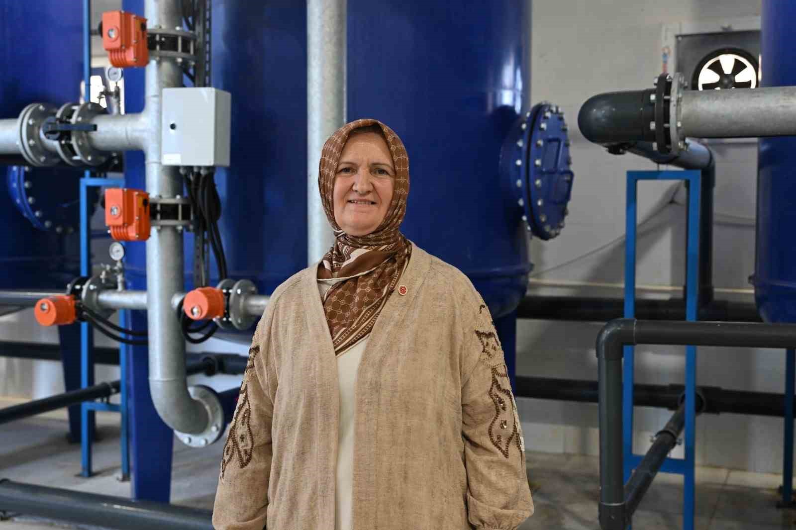Atıl i&ccedil;me suyu tesisi yeniden hayat buldu