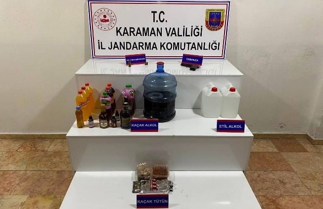 Karaman&rsquo;da jandarmanın yakaladığı 44 şahıstan 9&rsquo;u tutuklandı