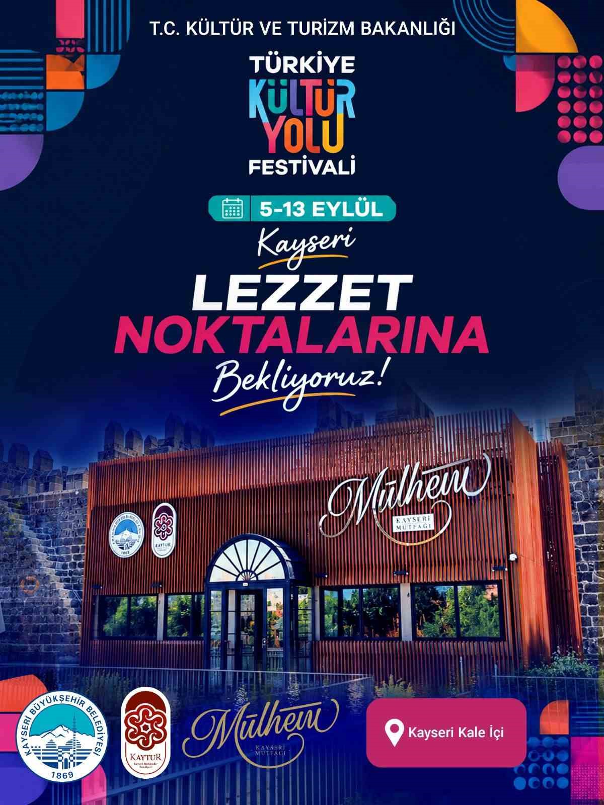Büyükşehir’in gastronomi mekânları Kültür Yolu Festivali’nin ‘lezzet noktaları’ oldu