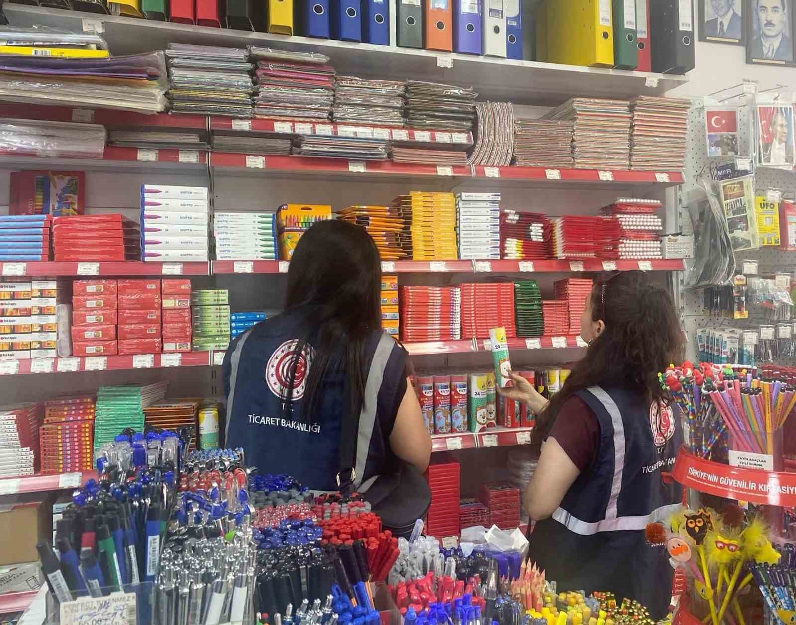 Bolu&rsquo;da okul &uuml;r&uuml;nlerine sıkı denetim: 6 bin 200 &uuml;r&uuml;n incelendi