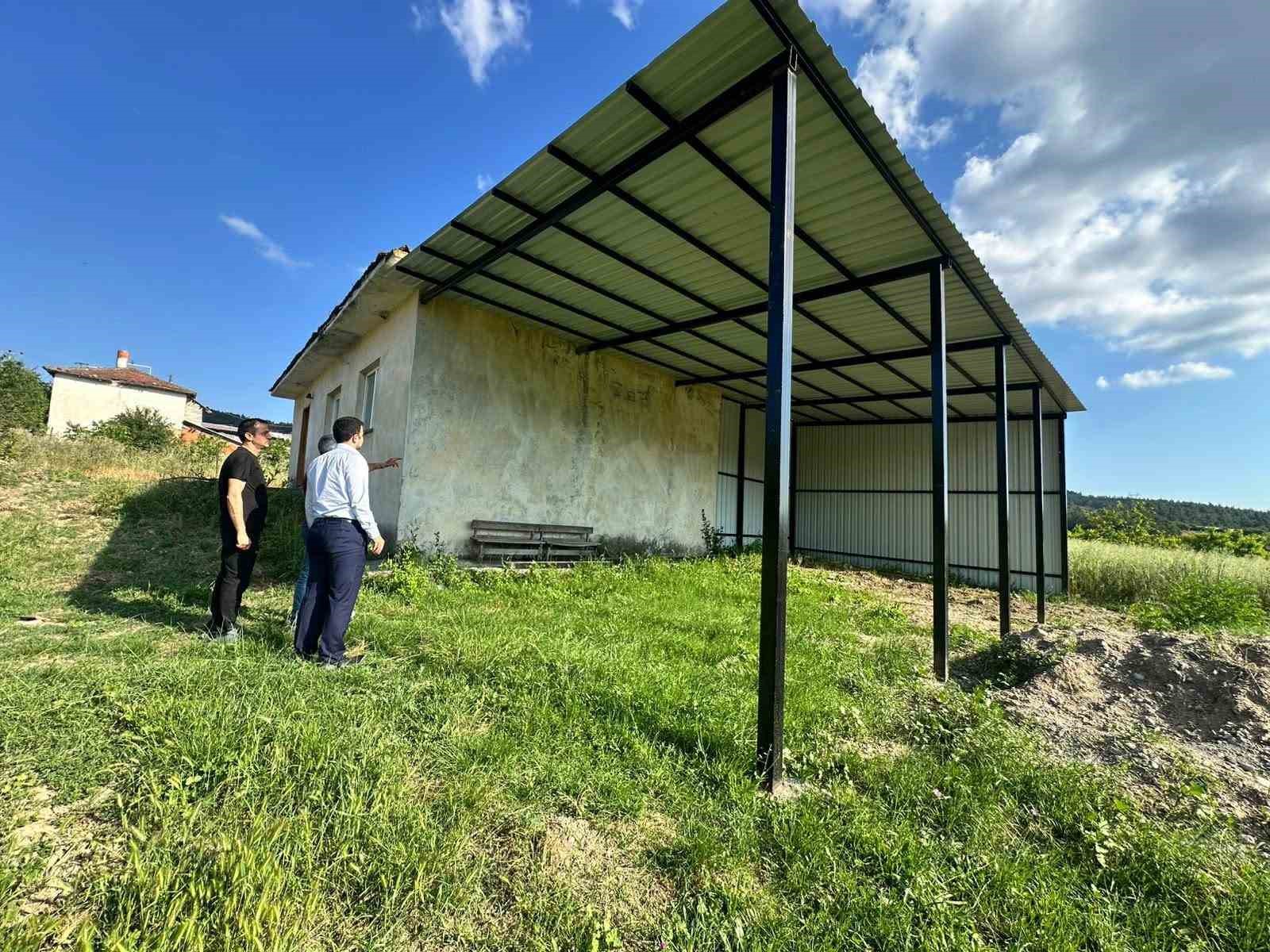 Bilecik’te köylere sundurma desteği