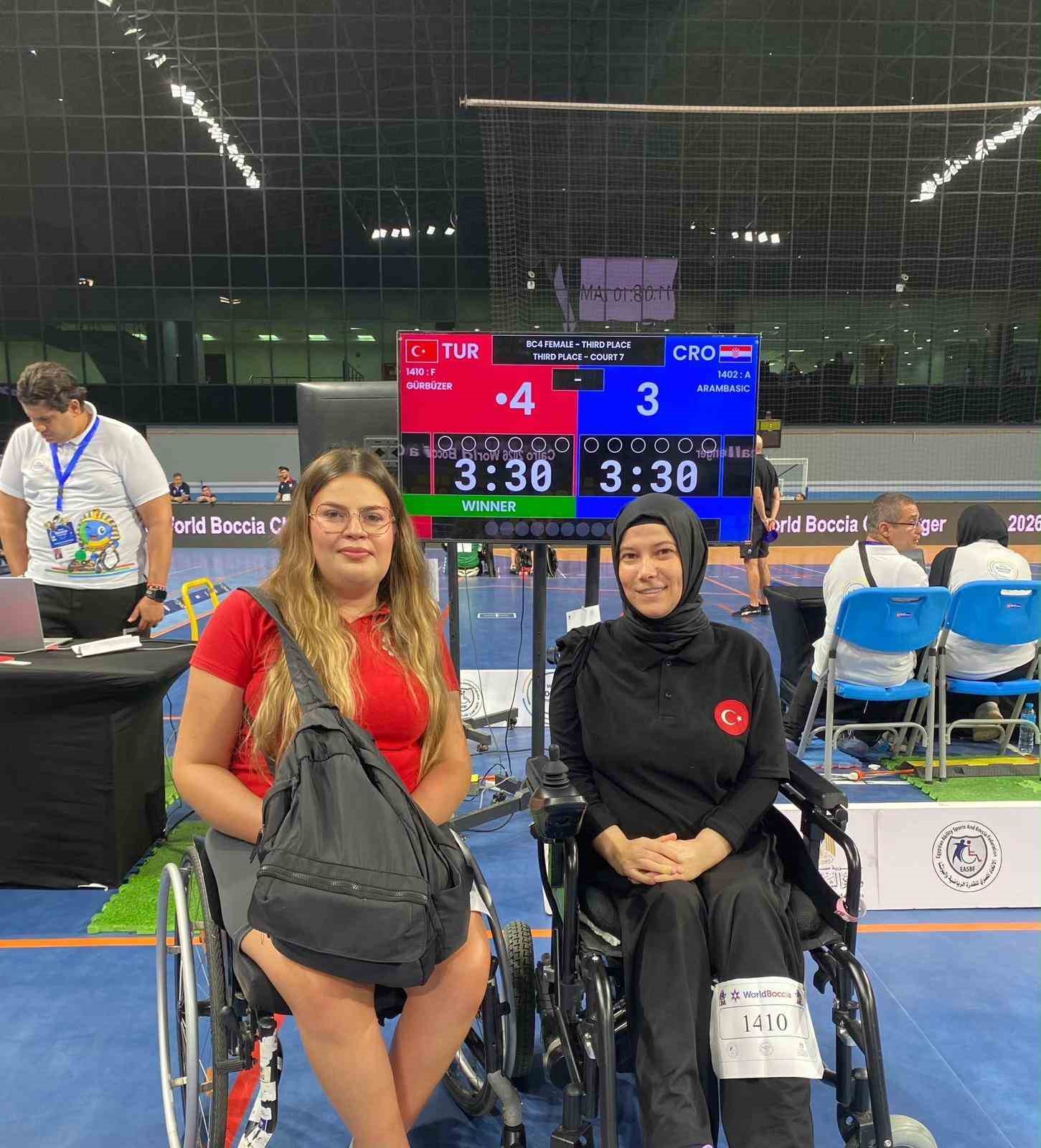 Bağcılar sporcusu Fatma Gürbüzer bronz madalya kazandı