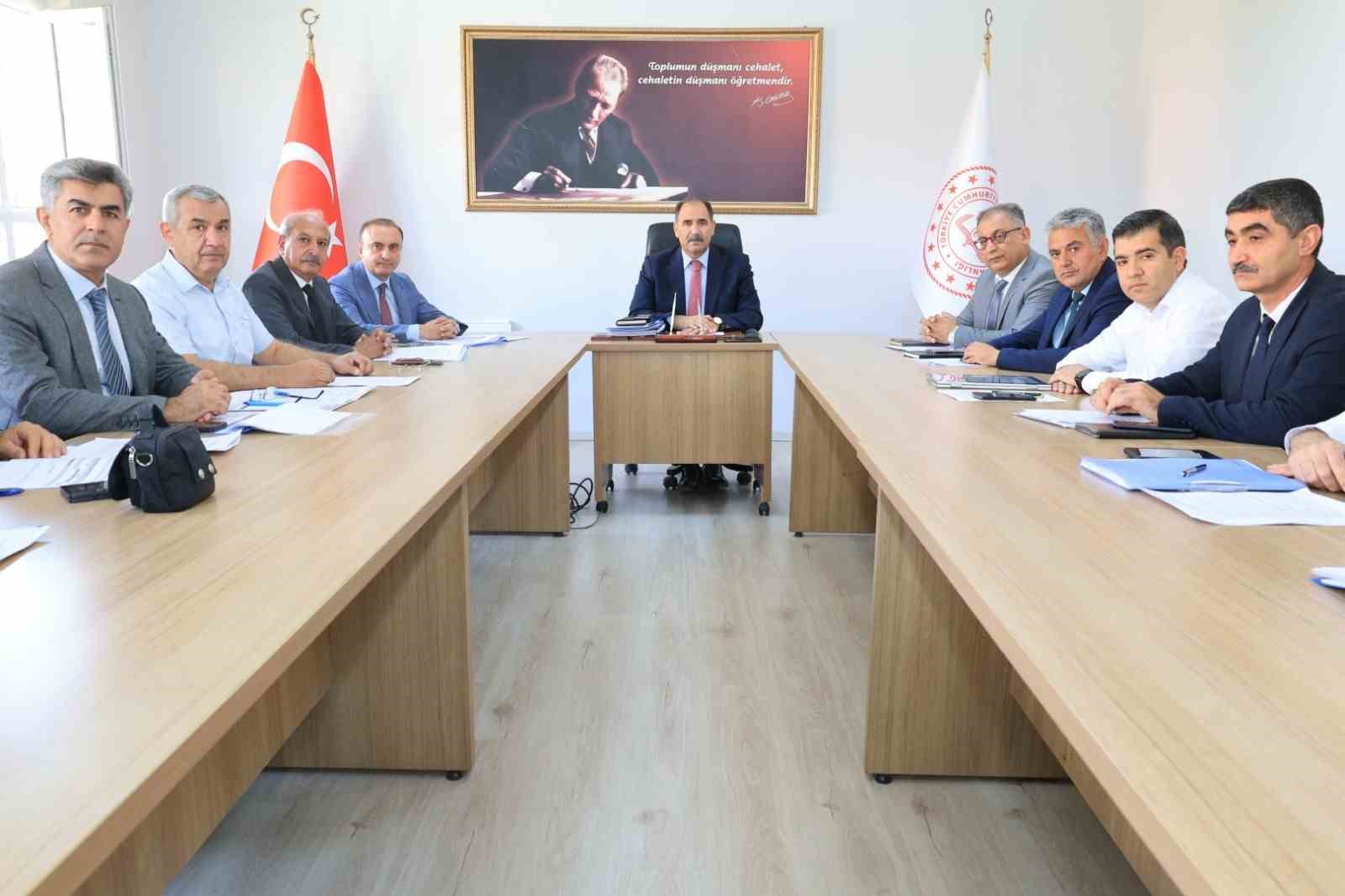 Elazığ’da yeni eğitim öğretim yılına ilişkin hedefler ele alındı