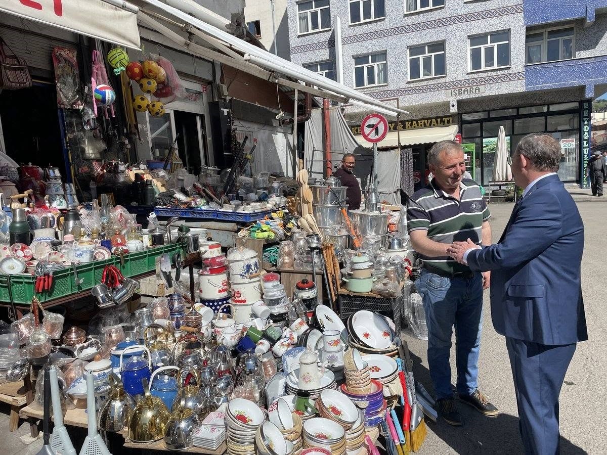 Vali Ziya Polat’tan Esnaf Ziyareti: "Esnafımız şehrimizin can damarıdır"