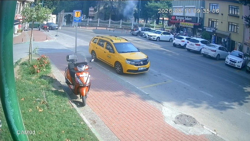 Bursa’nın turistik bölgesinde yangın paniği