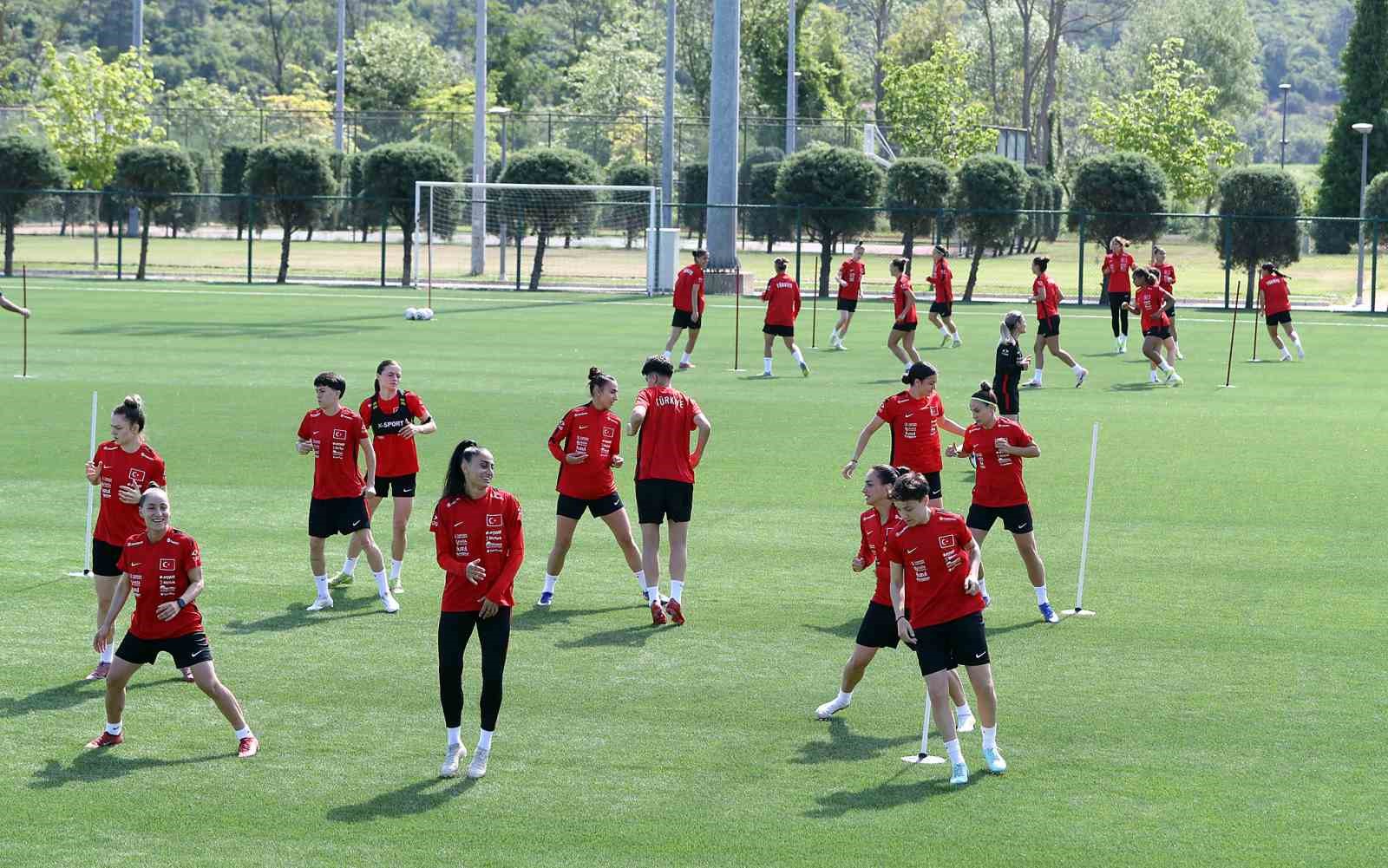 Kadın A Milli Takımı, Malta yolculuğu öncesi taktik çalıştı