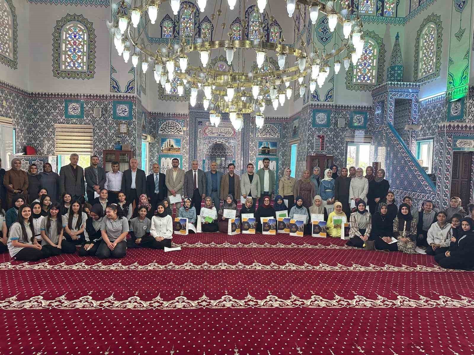 G&uuml;rgenli Ortaokulu&rsquo;ndan Kur&rsquo;an-ı Kerim yarışmasında il birinciliği