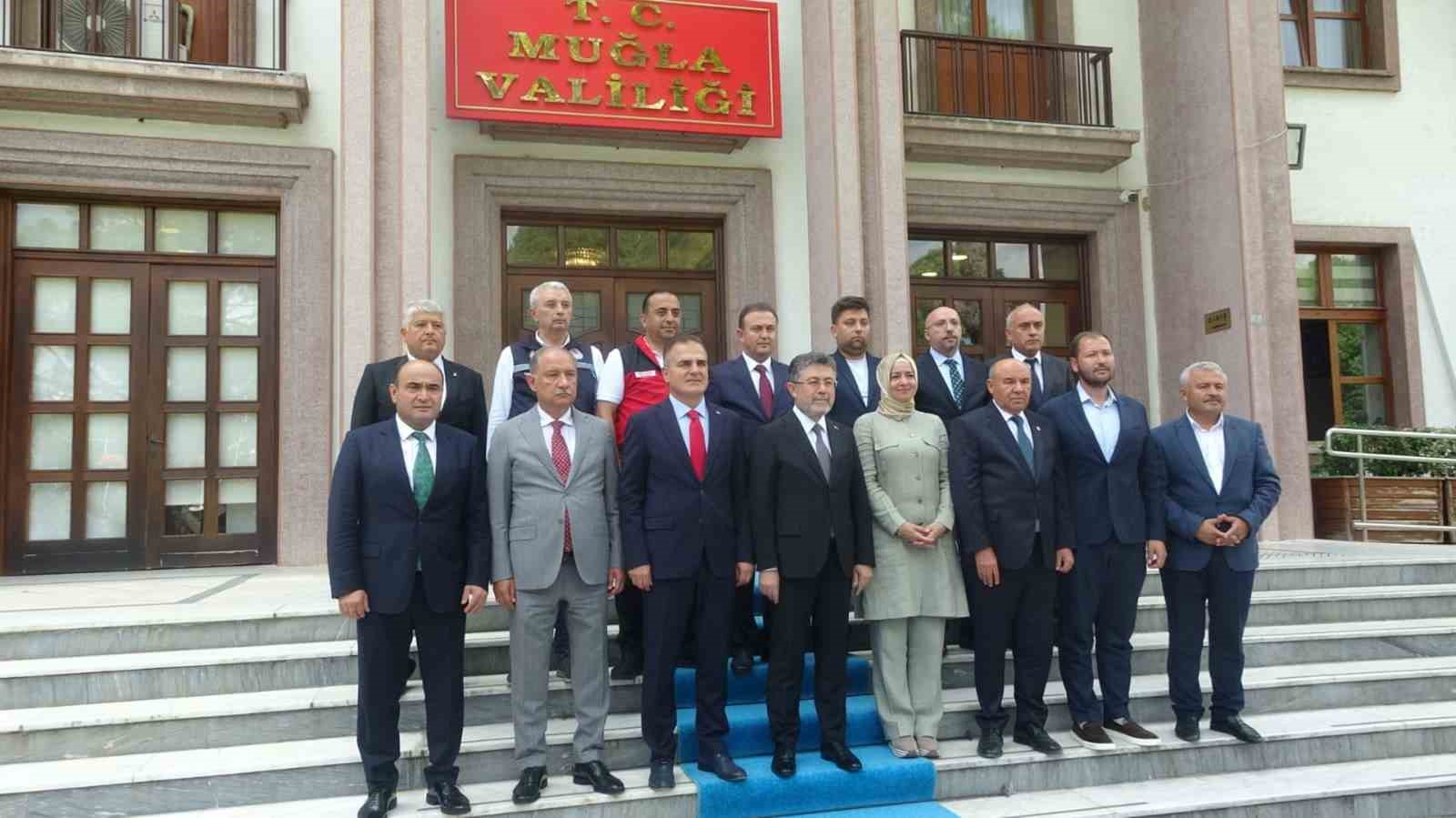 Tarım ve Orman Bakanı Yumaklı&rsquo;nın Muğla programı devam ediyor