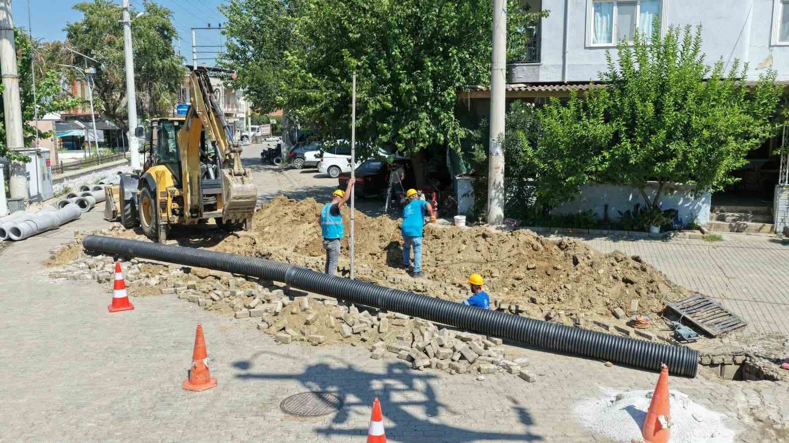 Aydın Büyükşehir’den İncirliova’da altyapı yatırımı