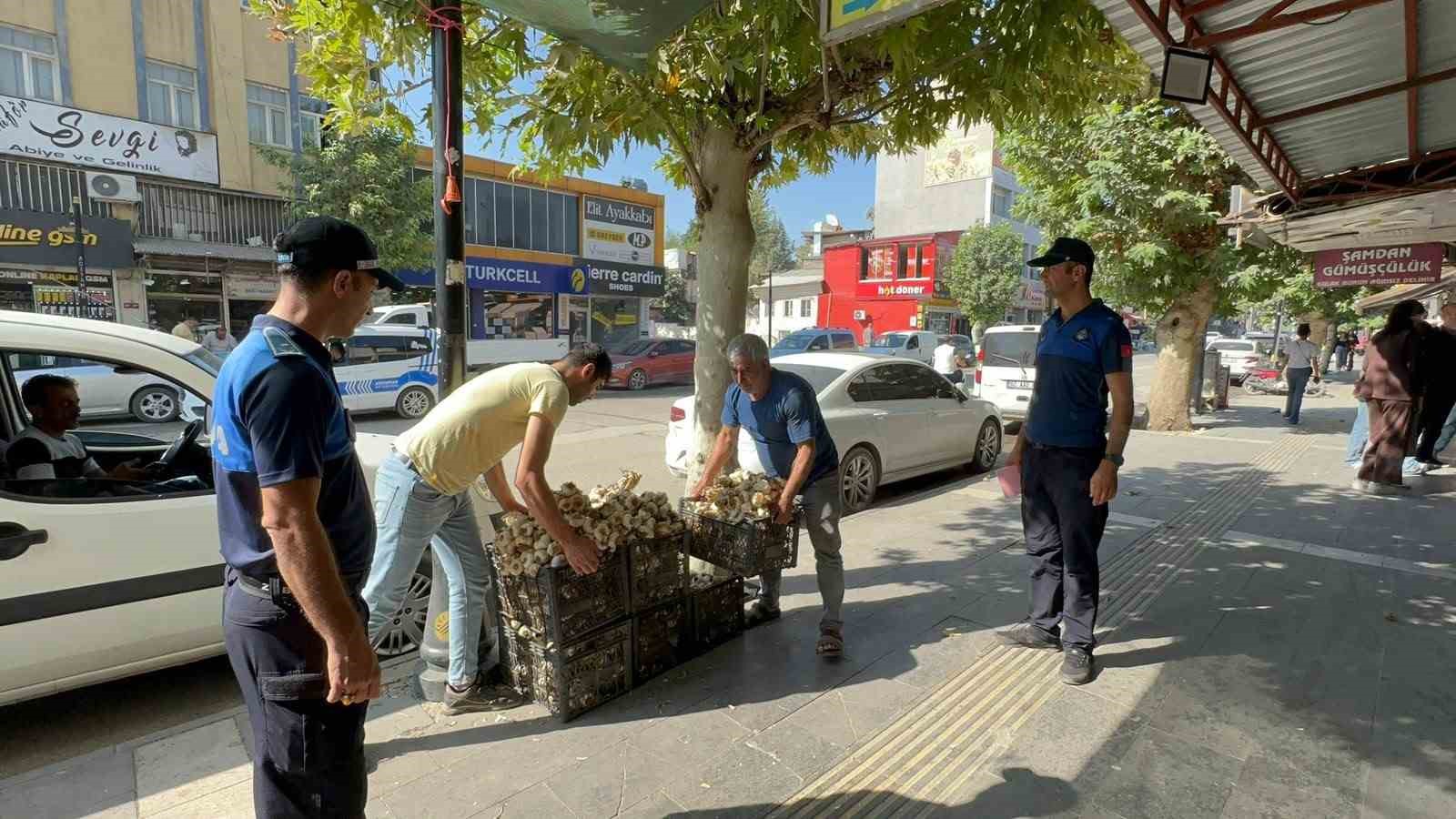 Adıyaman’da yaya güvenliği için kaldırım denetimi