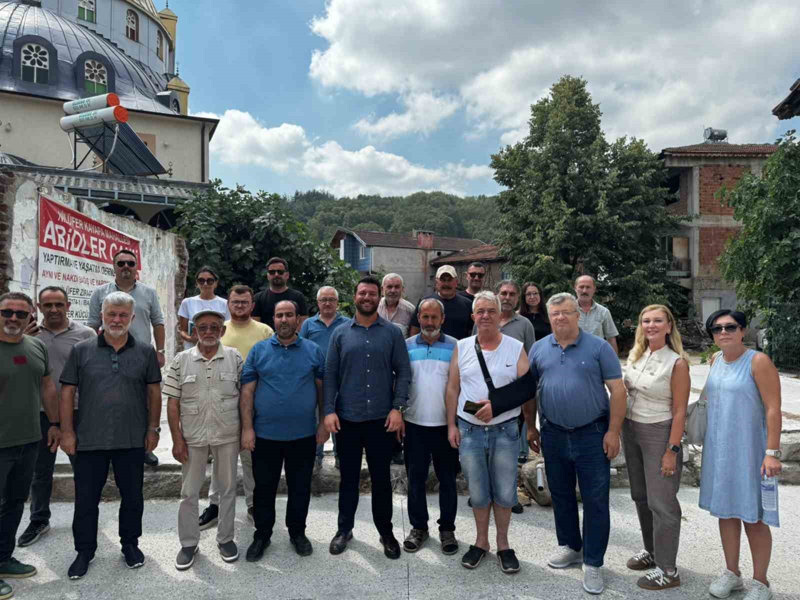 Nilüfer Belediyesi’nden mahallelerde yerinde inceleme