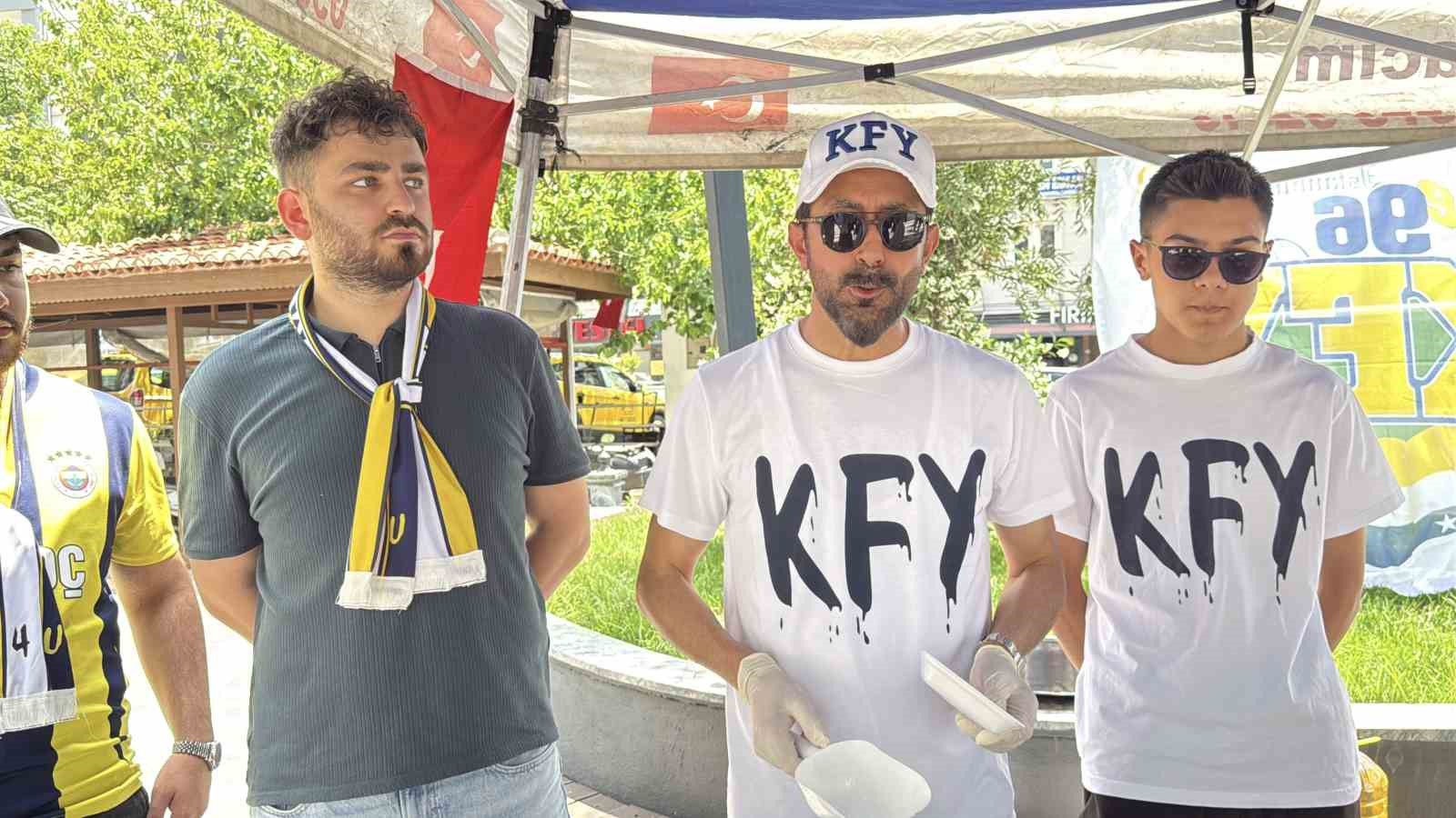 Muğla’da Aziz Yıldırım için lokma döküldü