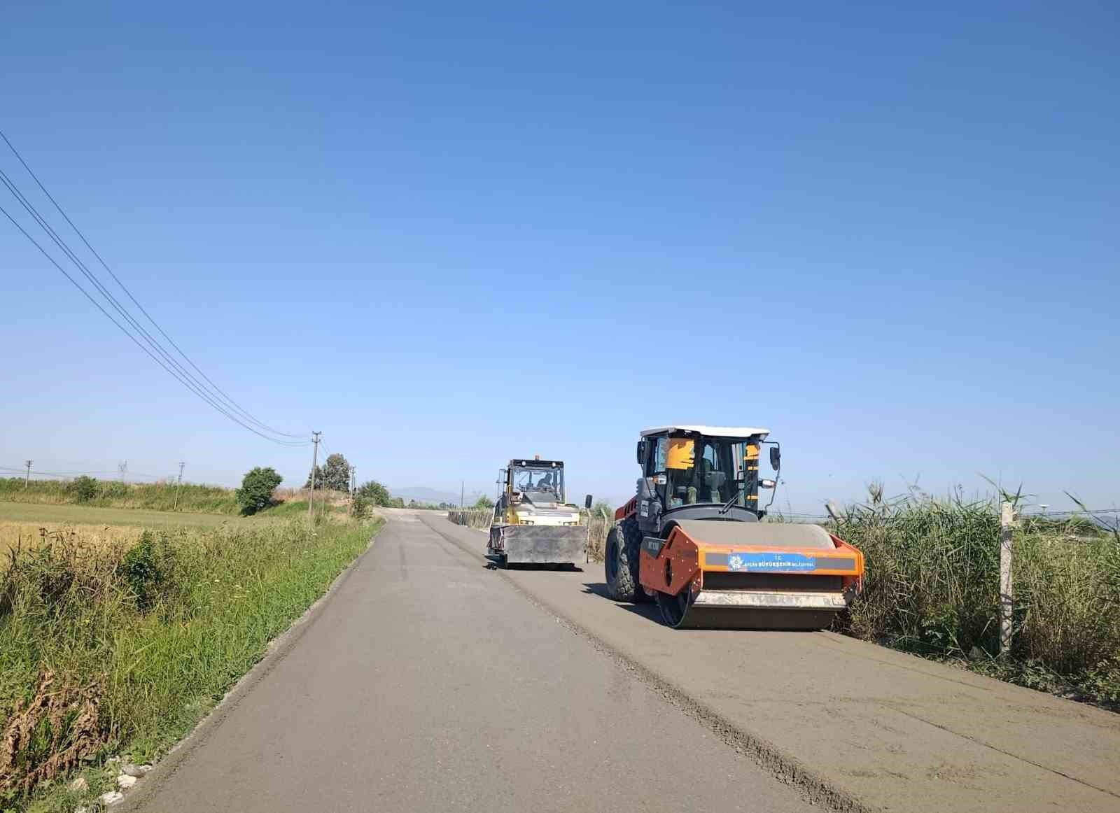 Büyükşehrin ulaşım yatırımları sürüyor