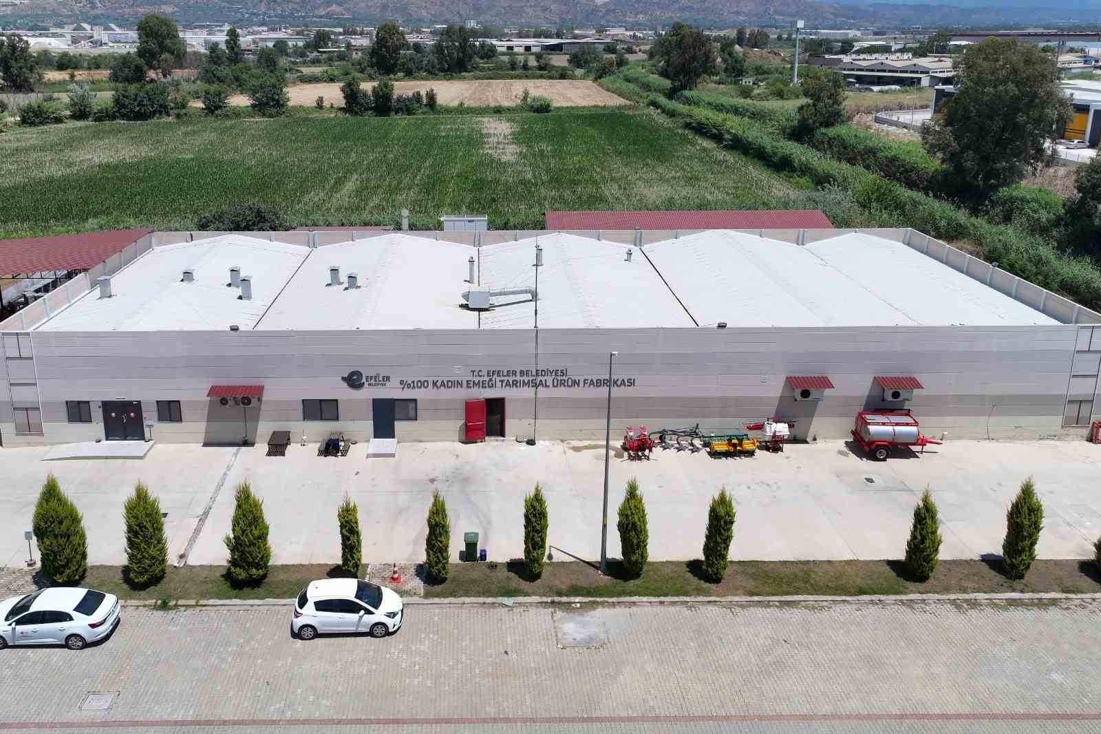 Tarımsal Ürün Fabrikası ile kadınlar üretiyor Efeler kazanıyor