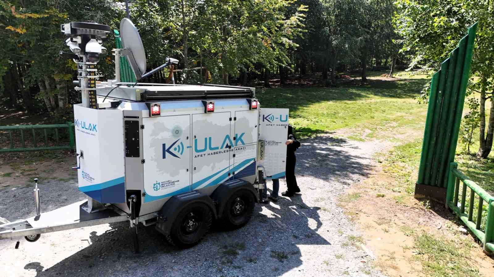 Kocaeli&rsquo;de afetlerde iletişim "K-Ulak" ile kesintisiz s&uuml;rd&uuml;r&uuml;lecek