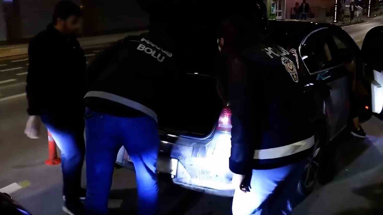 Bolu&rsquo;da bir haftada 188 ş&uuml;pheli g&ouml;zaltına alındı