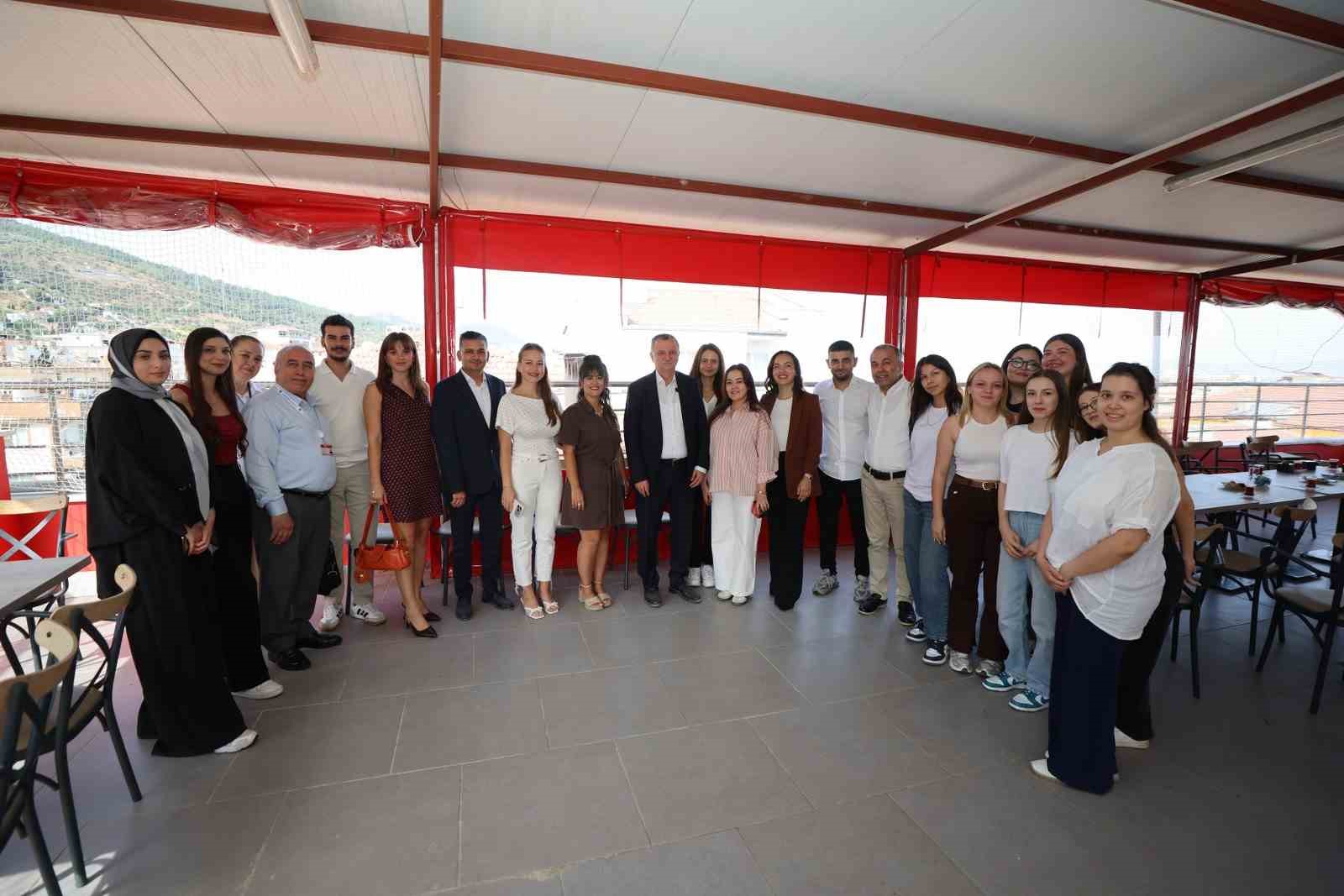 Başkan Balaban yeni eğitim yılında YEGEM öğrencileriyle buluştu